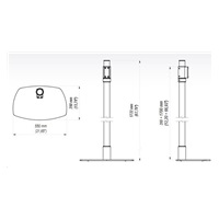 Stojan na Tv a monitory do 40"