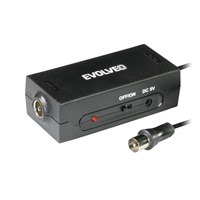 EVOLVEO Amp 1, anténní zesilovač FM/DAB+/DVB-T2, filtr LTE,4G,5G