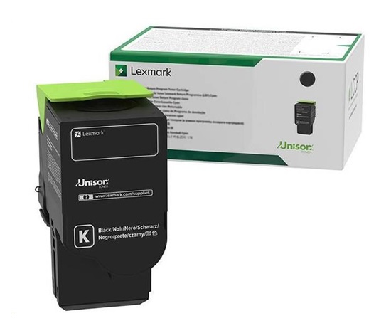 Lexmark černý toner C2320K0 Return progam pro C2525, C2425, C2535, MC 2325, MC 2425, MS2535, MC2640 - 1 000 str