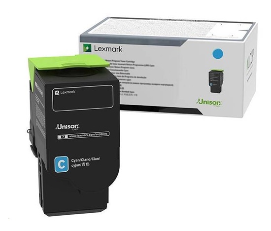 Lexmark azurový Extra High capacity toner C240X20 pro C2425dw, C2535dw, MC2425adw, MC2535adwe, MC2640adwe - 3 500 str