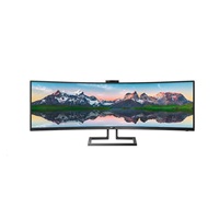 Philips MT VA LED 48,8" 499P9H/00 - VA panel,  5120x1440, 2xHDMI, DP, USB-C, RJ45, repro, nast vyska, zakriven, webcam