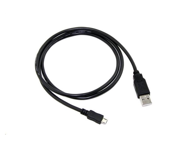 C-TECH kabel USB 2.0 AM/Micro, 0,5m, černý