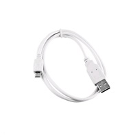 C-TECH kabel USB 2.0 AM/Micro, 2m, bílý