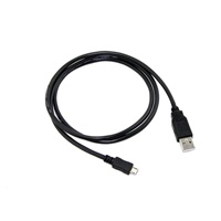 C-TECH kabel USB 2.0 AM/Micro, 2m, černý