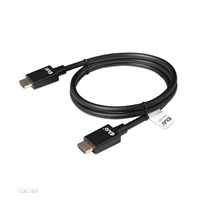 Club3D Kabel Ultra Rychlý HDMI™ Certifikovaný 4K 8K60Hz 48Gbps (M/M), 1m, 30 AWG