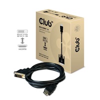 Club3D Kabel DVI-D na HDMI 1.4 (M/M), 2m