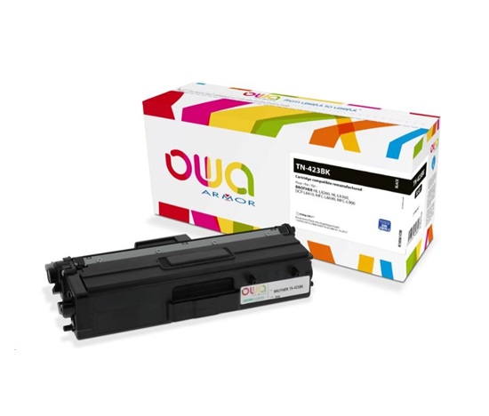 OWA Armor toner pro BROTHER HL-L 8260, 6.500 str., kom. s TN423BK, černá/black