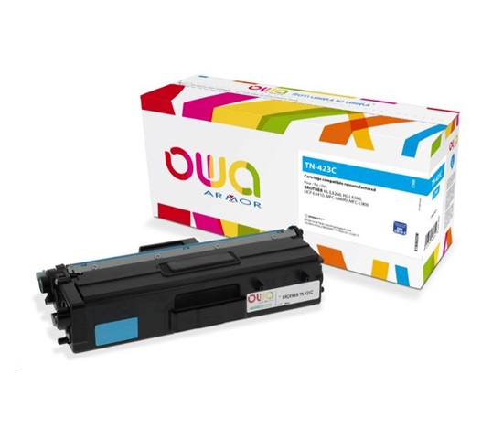OWA Armor toner pro BROTHER HL-L 8260, 4.000 str., kom. s TN423C modrá/cyan