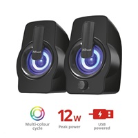 TRUST Gemi RGB 2.0 Speaker Set - černý