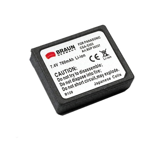 Braun akumulátor PANASONIC S303, 800mAh