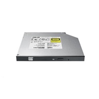 ASUS Slim DVD Writer SDRW-08U1MT/SLIM/BLACK/BULK, black, SATA, M-Disc, bulk  (bez SW)