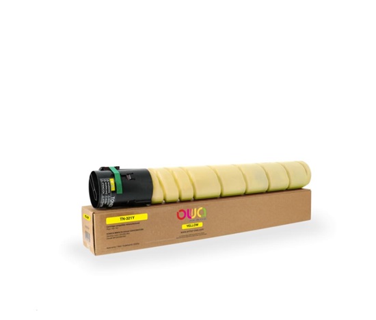 OWA Armor toner pro KONICA MINOLTA  bizhub C224/C284/C364, 25000 stran, TN-321 Y , žlutý/yellow