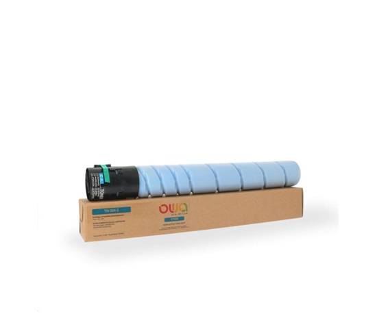 OWA Armor toner pro KONICA MINOLTA  bizhub C258/C308/C368, 26000 stran, TN-324 C, modrá/cyan