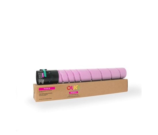 OWA Armor toner pro KONICA MINOLTA  bizhub C258/C308/C368, 26000 stran, TN-324 M, červená/magenta