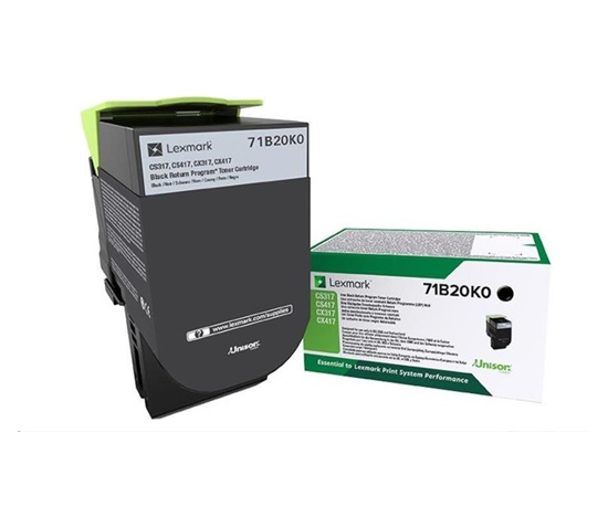 Lexmark toner pro MB2770adhwe black z programu Lexmark Return na 30 000 stran