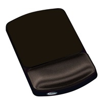 Podložka pod myš a zápěstí Fellowes nastavitelná gelová černá