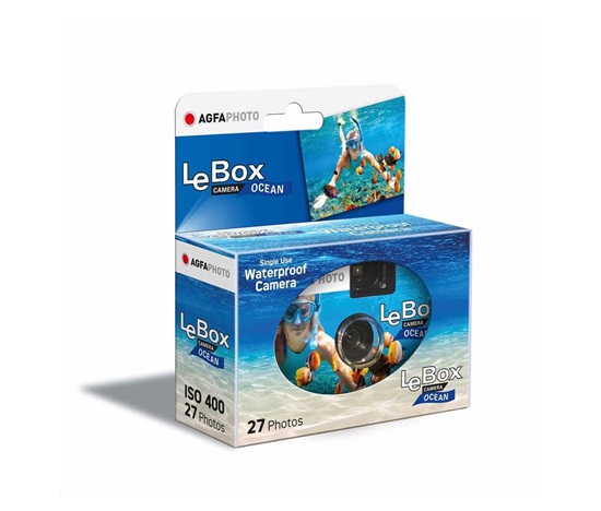 Agfaphoto LeBox Ocean 400/27 - jednorázový analogový fotoaparát