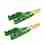 Duplexní patch kabel SM 9/125, OS2, E2000(APC)-E2000(APC), LS0H, 2m