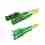 Duplexní patch kabel SM 9/125, OS2, E2000(APC)-SC(APC), LS0H, 1m
