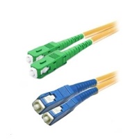 XtendLan duplexní patch kabel SM 9/125, OS2, SC(APC)-SC(PC), LS0H, 2m