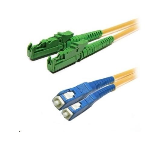 Duplexní patch kabel SM 9/125, OS2, E2000(APC)-SC(PC), LS0H, 5m