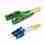 Duplexní patch kabel SM 9/125, OS2, E2000(APC)-LC(PC), LS0H, 3m
