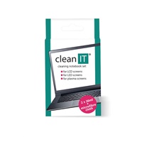 CLEAN IT čisticí roztok na obrazovky s utěrkou, 2x30ml