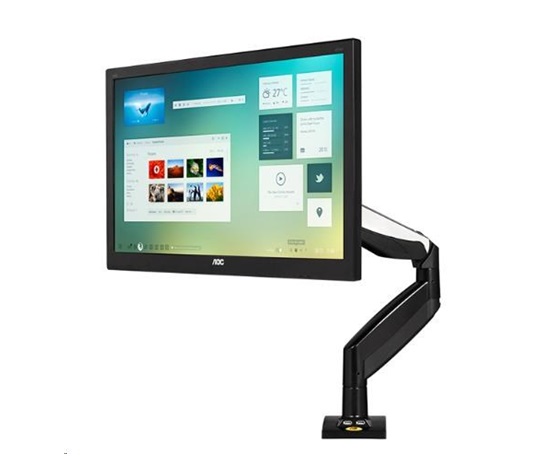 Profesionální kancelářský držák LCD monitoru Fiber Mounts F85A