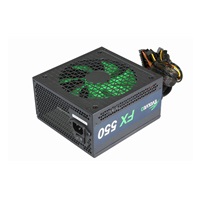 EVOLVEO FX 550 , zdroj 550W ATX, 14cm, tichý, 80+, bulk, záruka 3 roky