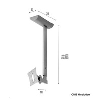 Stropní držák na Tv a monitory OMB Hisolution