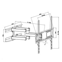 Fiber Mounts DELTA760 levný kvalitní držák na televize