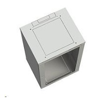 Solarix rozvaděč nástěnný SENSA 6U 500mm, dveře plech, RAL 7035