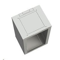 Solarix rozvaděč nástěnný SENSA 9U 500mm, dveře plech, RAL 7035