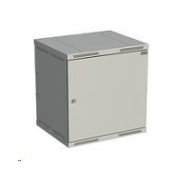 Solarix rozvaděč nástěnný SENSA 12U 500mm, dveře plech, RAL 7035