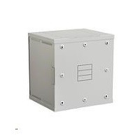 Solarix rozvaděč nástěnný SENSA 12U 500mm, dveře plech, RAL 7035