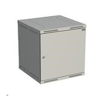 Solarix rozvaděč nástěnný SENSA 12U 600mm, dveře plech, RAL 7035