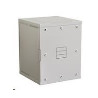 Solarix rozvaděč nástěnný SENSA 15U 600mm, dveře plech, RAL 7035