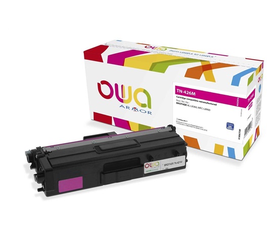 OWA Armor toner pro BROTHER HL-L 8360, 6.500 str., kom. s TN426M červená/magenta