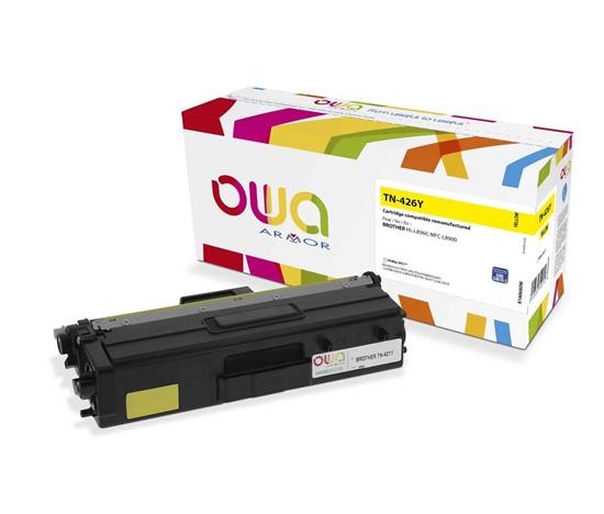OWA Armor toner pro BROTHER HL-L 8360, 6.500 str., kom. s TN426Y žlutá/yellow