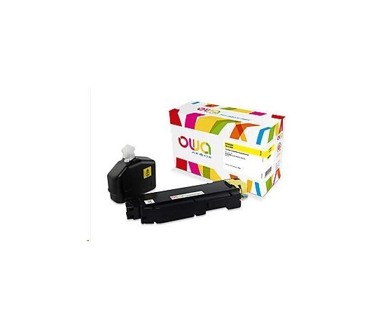 OWA Armor toner pro KYOCERA ECOSYS M6030, M6530, P6130, 5000 Stran, TK5140Y žlutá/yellow