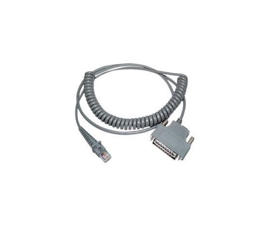 Datalogic RS232 kabel, 25pin, kroucený