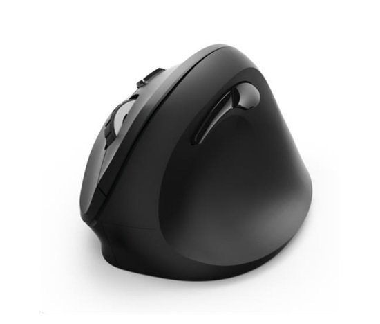 Hama vertikální ergonomická bezdrátová myš EMW-500, 6 tlačítek, černá