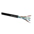 Instalační kabel Solarix venkovní gelový UTP, Cat5E, drát, PE, box 305m