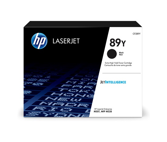 HP 89Y Black LaserJet Toner Cartridge (20,000 pages)