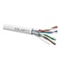 Instalační kabel Solarix STP, Cat6A, drát, LSOH, cívka 500m