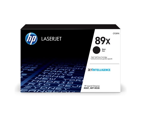 HP 89X Black LaserJet Toner Cartridge (10,000 pages)