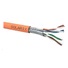 Instalační kabel Solarix SSTP, Cat7, drát, LSOH, cívka 500m
