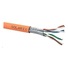 Instalační kabel Solarix SSTP, Cat7A, drát, LSOHFR, cívka 500m