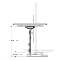Otočný držák na televizi Fiber Mounts SP2