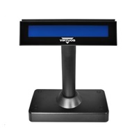 Virtuos oboustranný LCD zákaz. displej Virtuos FL-730MB 2x20, serial, černý